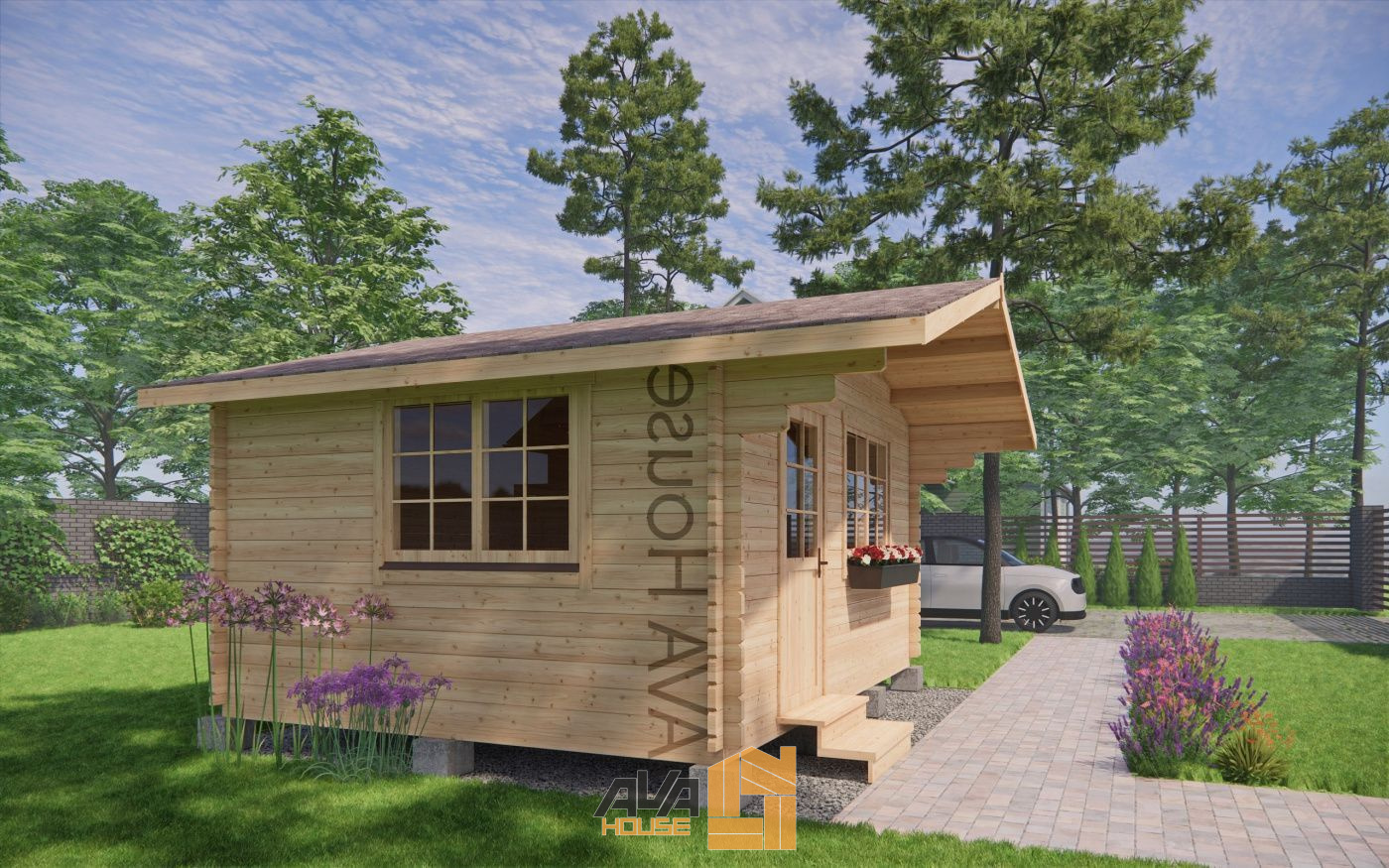 Domek letniskowy Thomas L 3,8 x 4,8