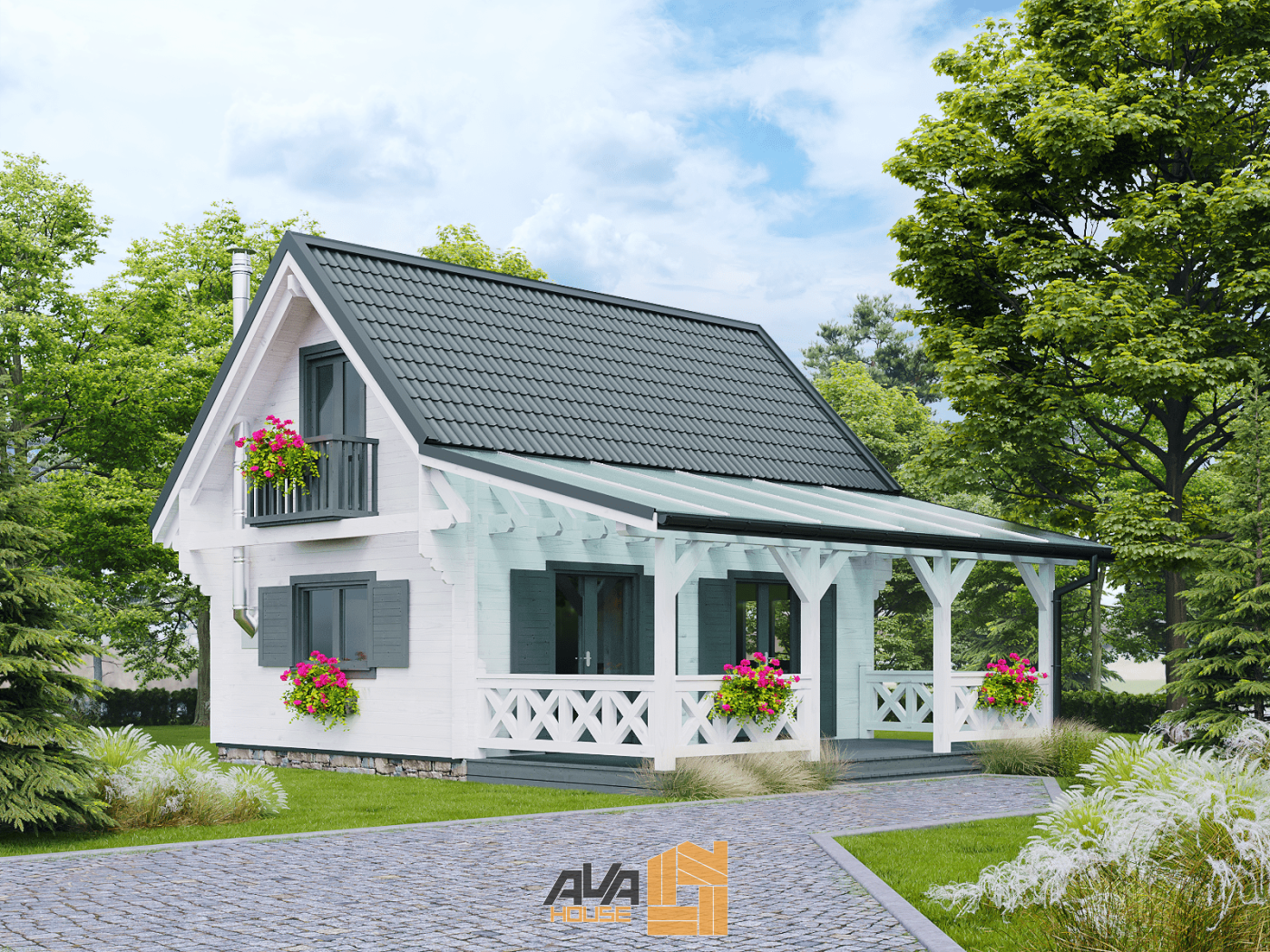 Domek letniskowy Karpaty 7 x 8