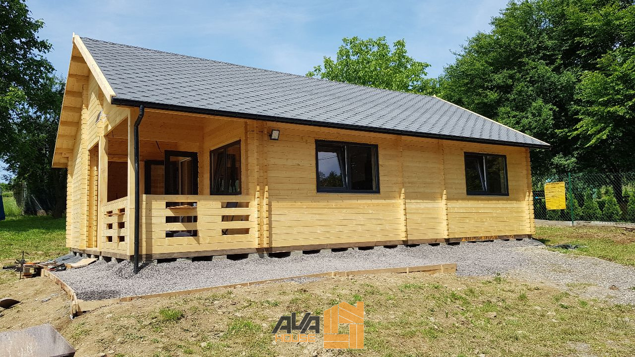 Domek Całoroczny Patrick 7x10 z 30 st dachem