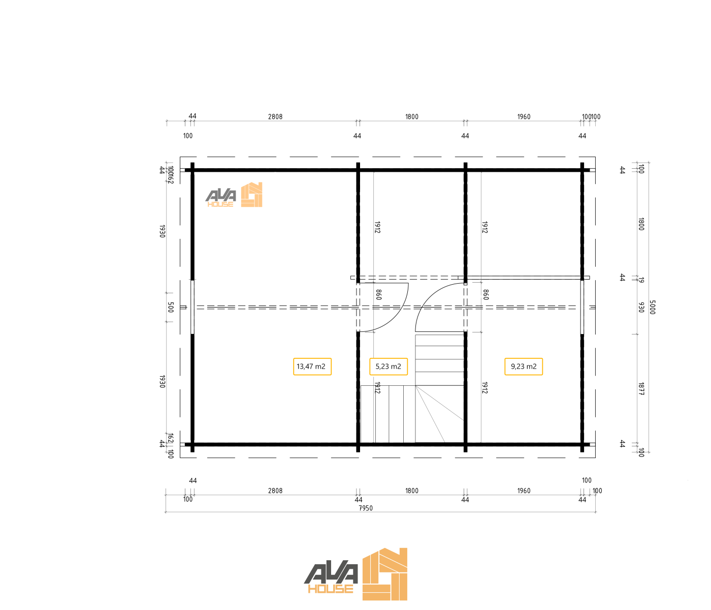 Domek Letniskowy Matterhorn 5x7