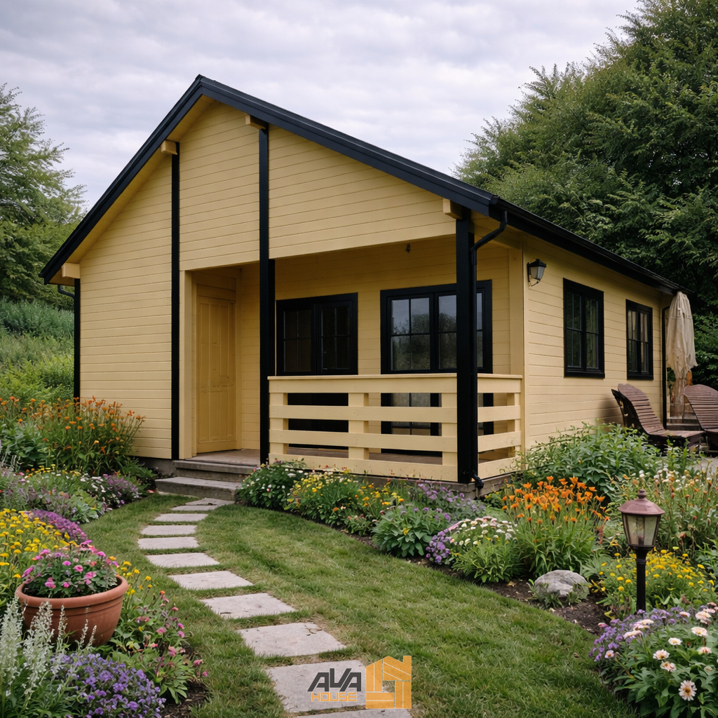 Domek Całoroczny Patrick 7x10 z 30 st dachem