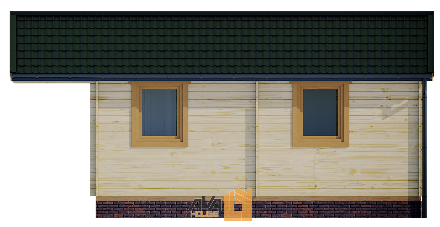 Domek letniskowy Leonardo 6 x 6