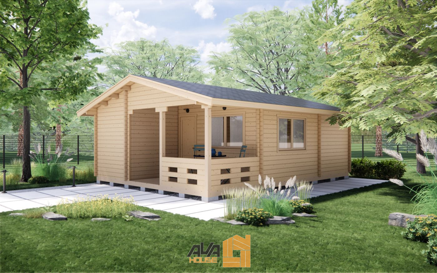 Domek letniskowy Salerno  6 x 7,8