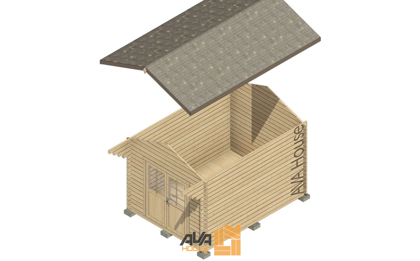 Domek letniskowy Pegas 3 x 3