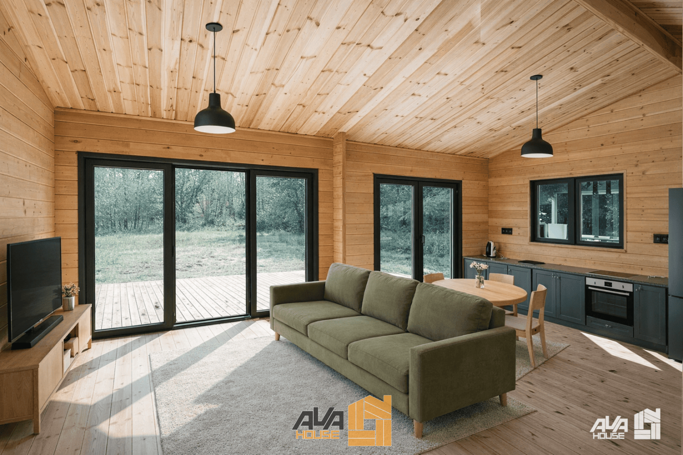 Domek całoroczny Selena 9,56 x 5,95