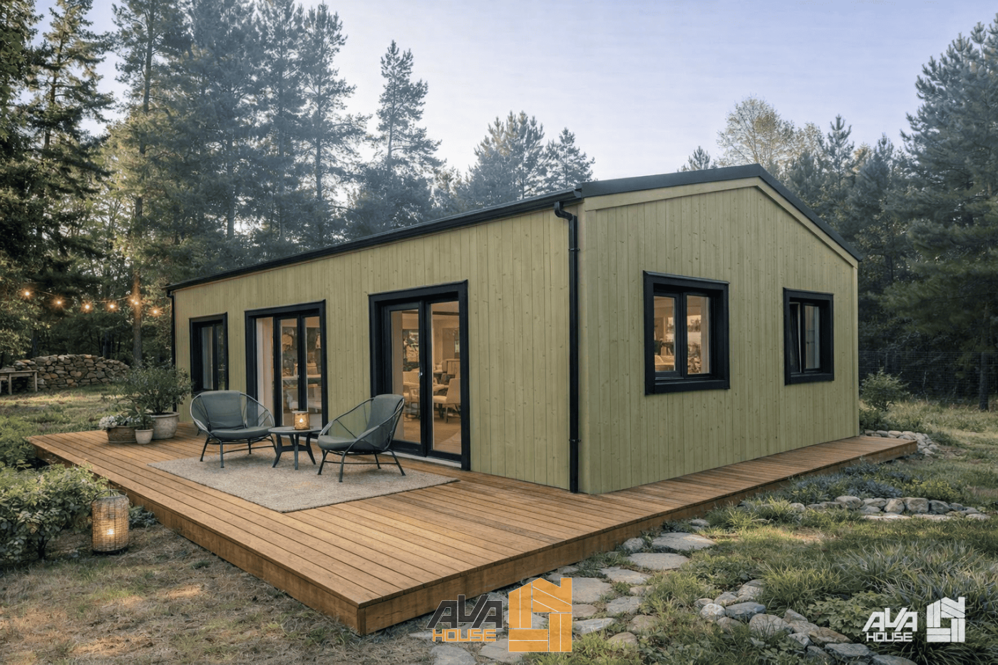 Domek całoroczny Selena 9,56 x 5,95