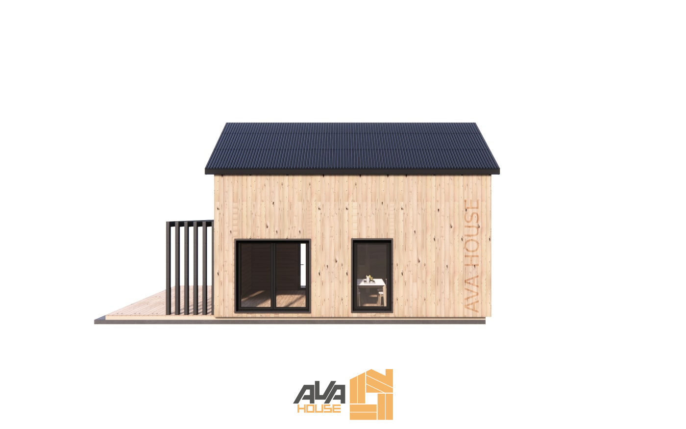 Domek całoroczny Montblanc 5 x 7