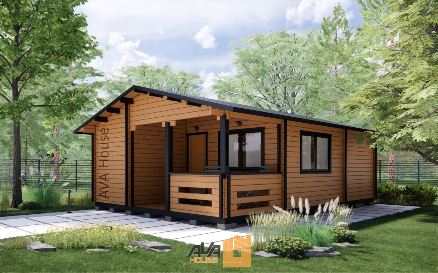 Domek letniskowy Salerno  6 x 7,8