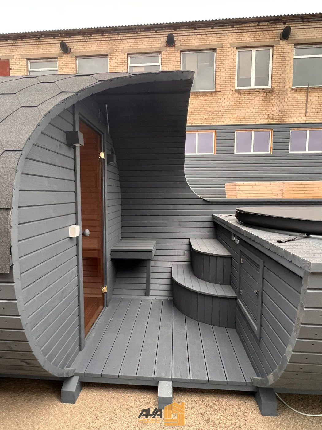 Zestaw Sauna z Balią Ogrodową