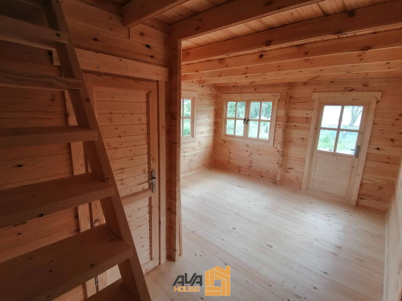 Domek letniskowy Orion z antresolą 4 x 5