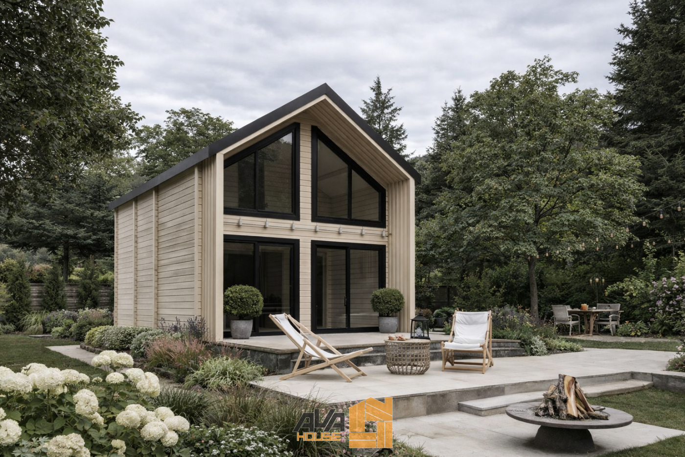 Domek Everest 5 x 7m 58mm