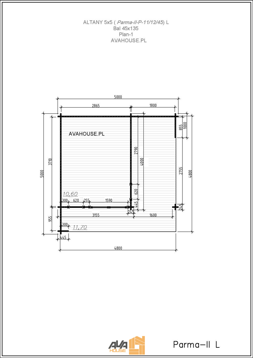 Altana Parma L 5 x 5