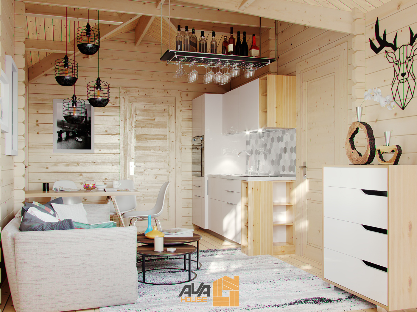 Domek letniskowy Dublin 8,6 x 5,6