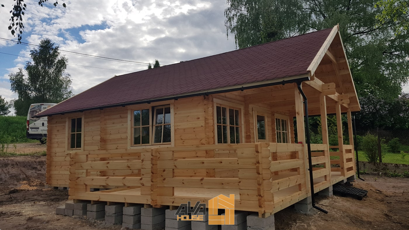 Domek letniskowy Argus z antresolą 6 x 6