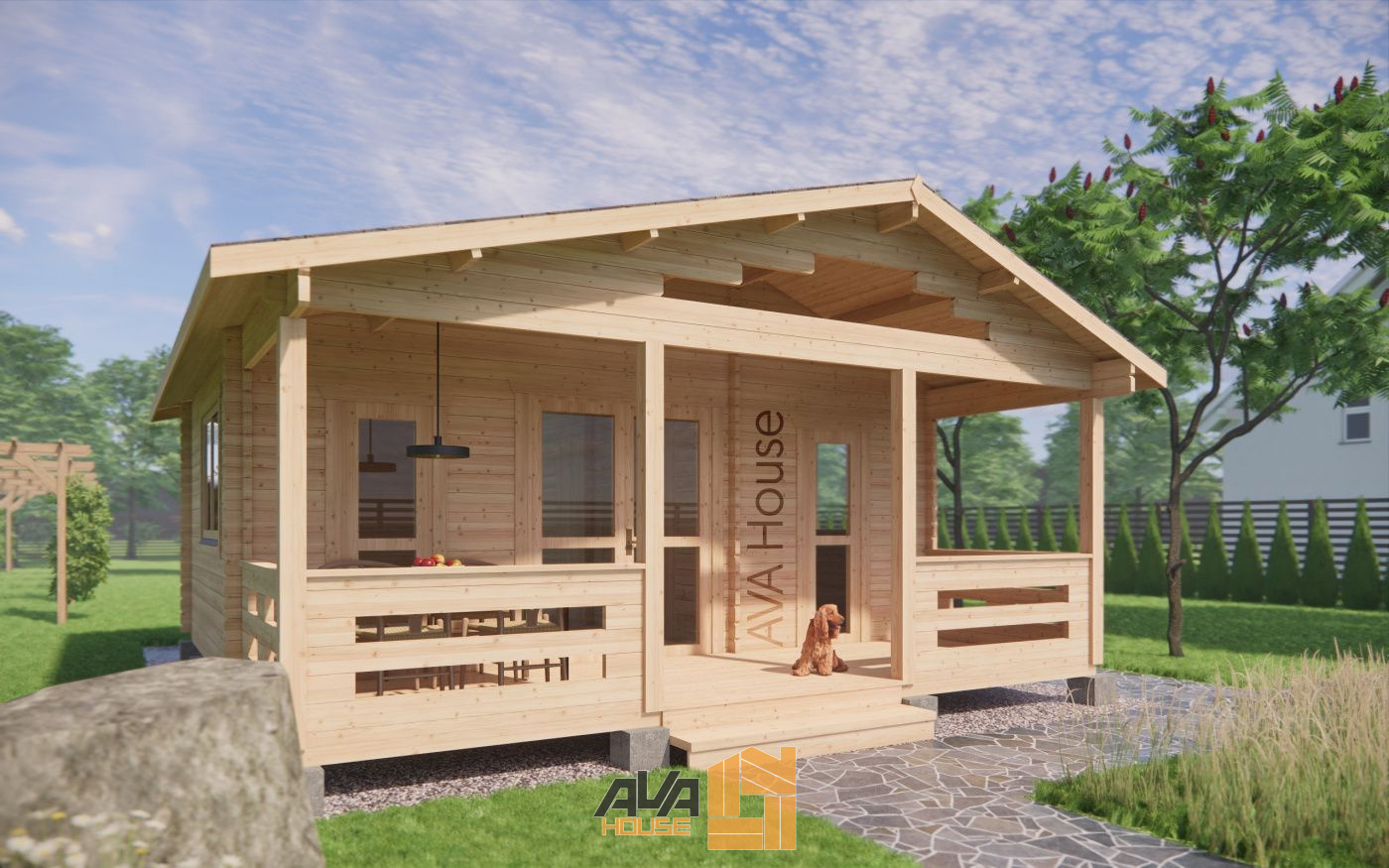 Domek letniskowy Amelia R 6 x 6,5