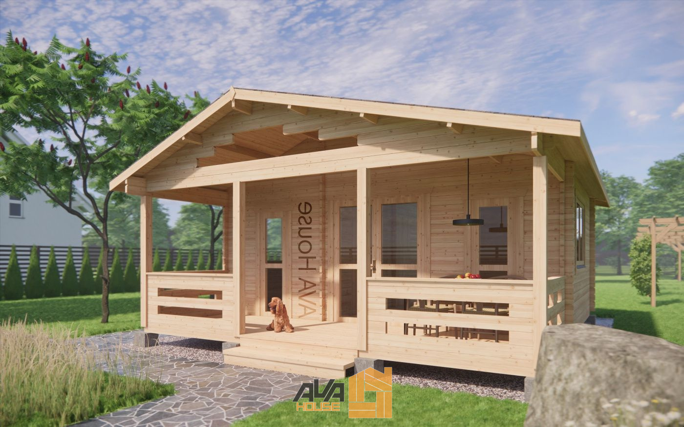 Domek letniskowy Amelia L 6 x 6,5