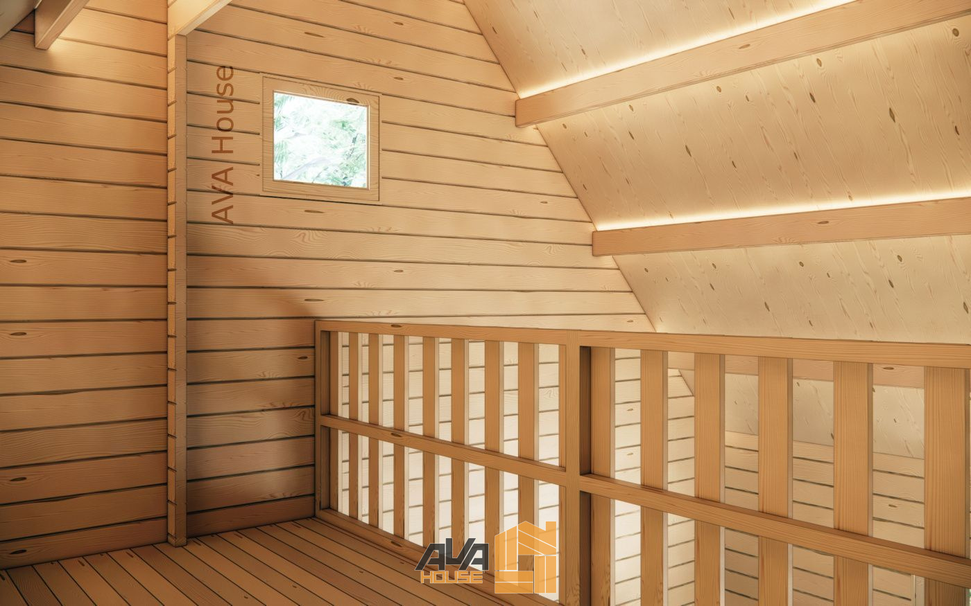 Domek letniskowy Hof z antresolą L 6 x 7,5