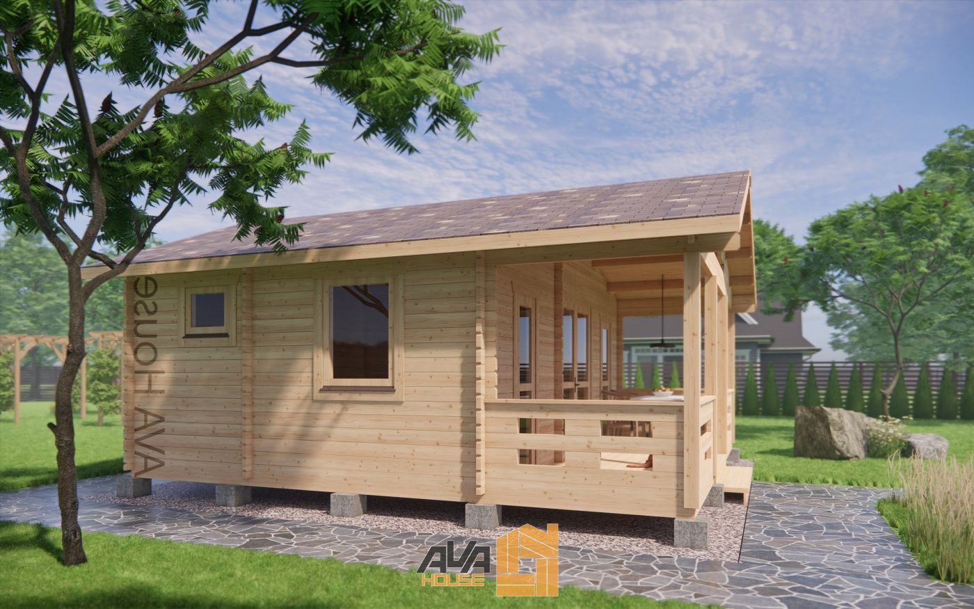 Domek letniskowy Amelia L 6 x 6,5