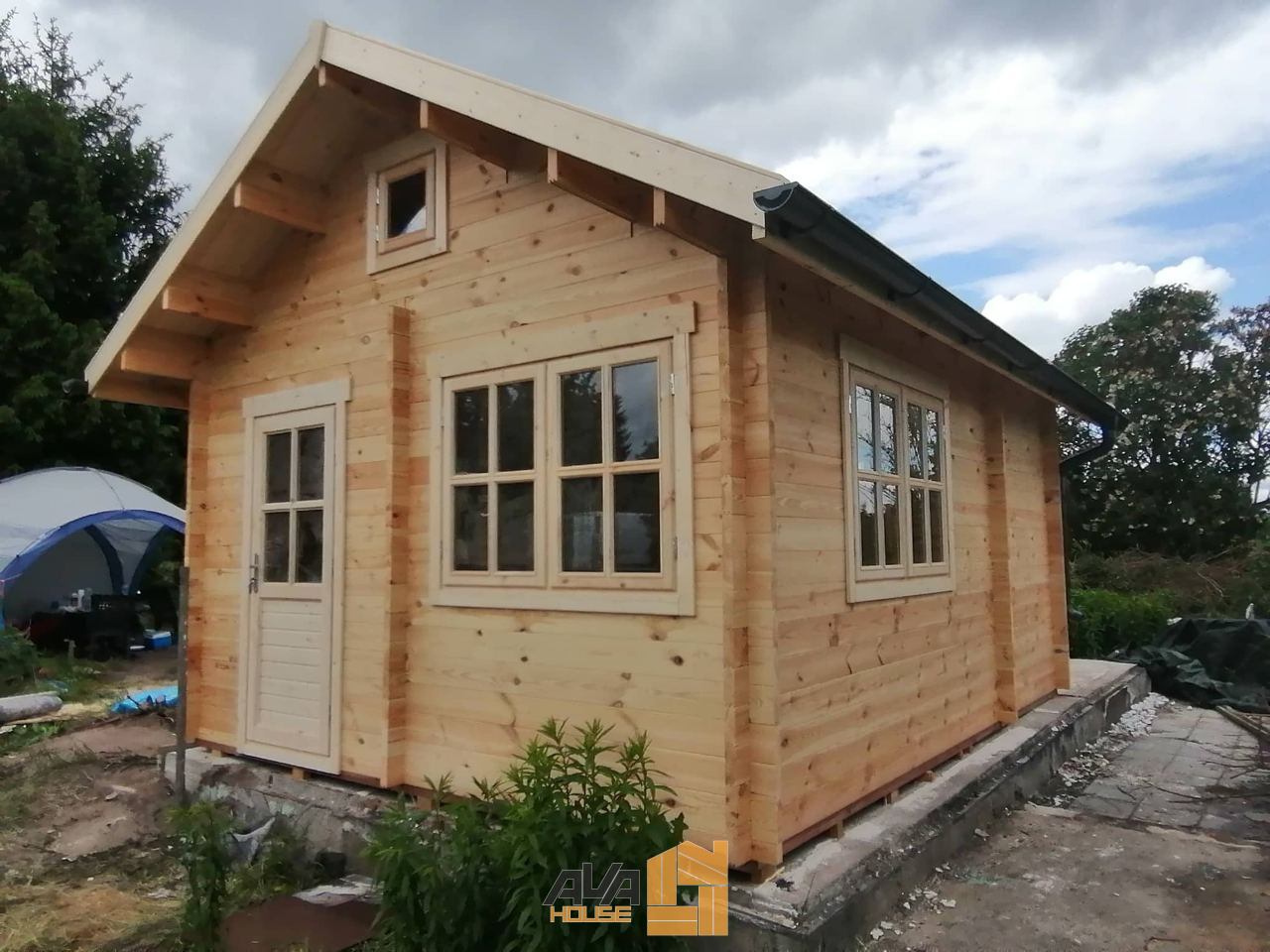 Domek letniskowy Orion z antresolą 4 x 5