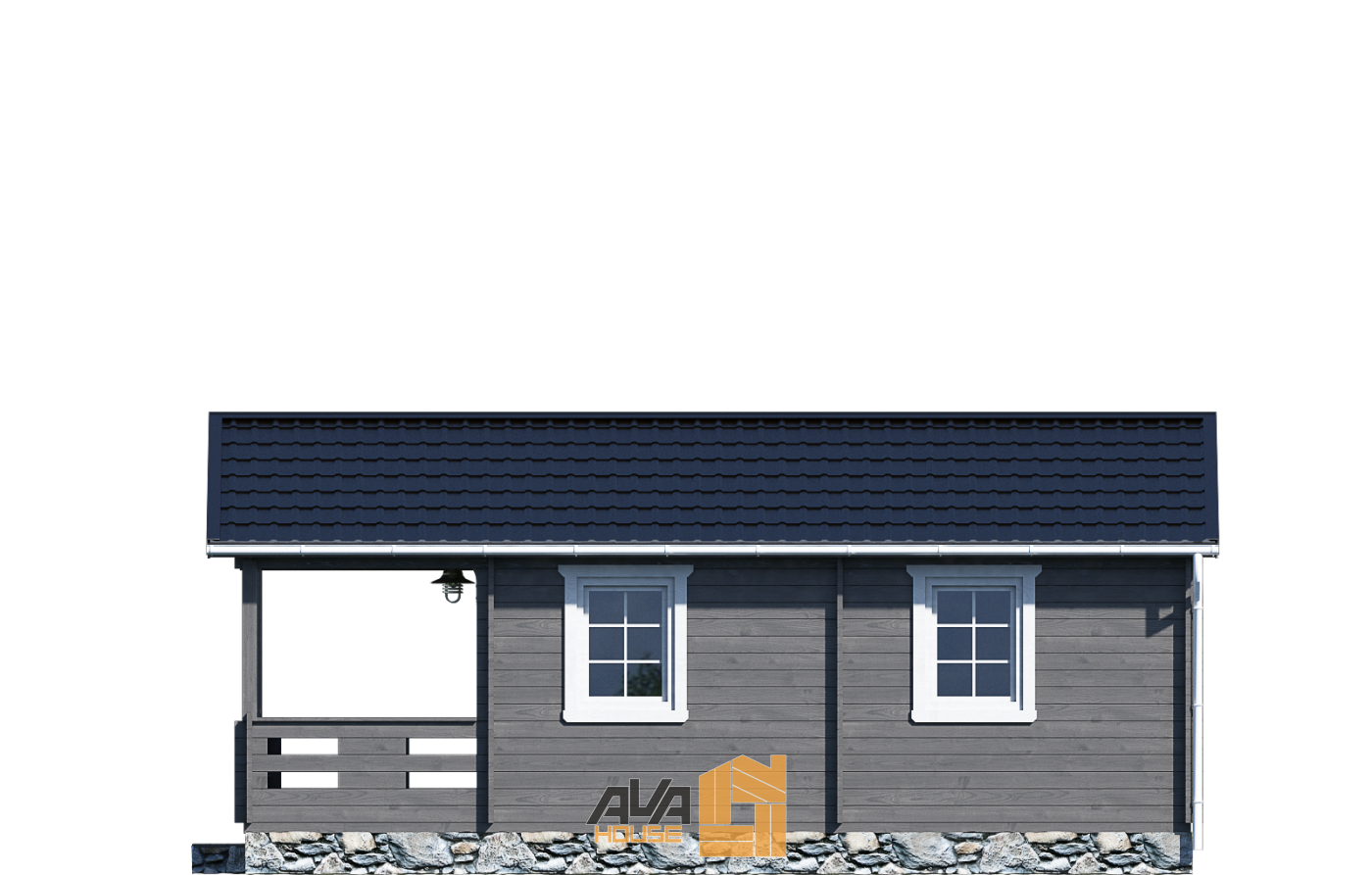 Domek letniskowy Napoli II z tarasem 6 x 8