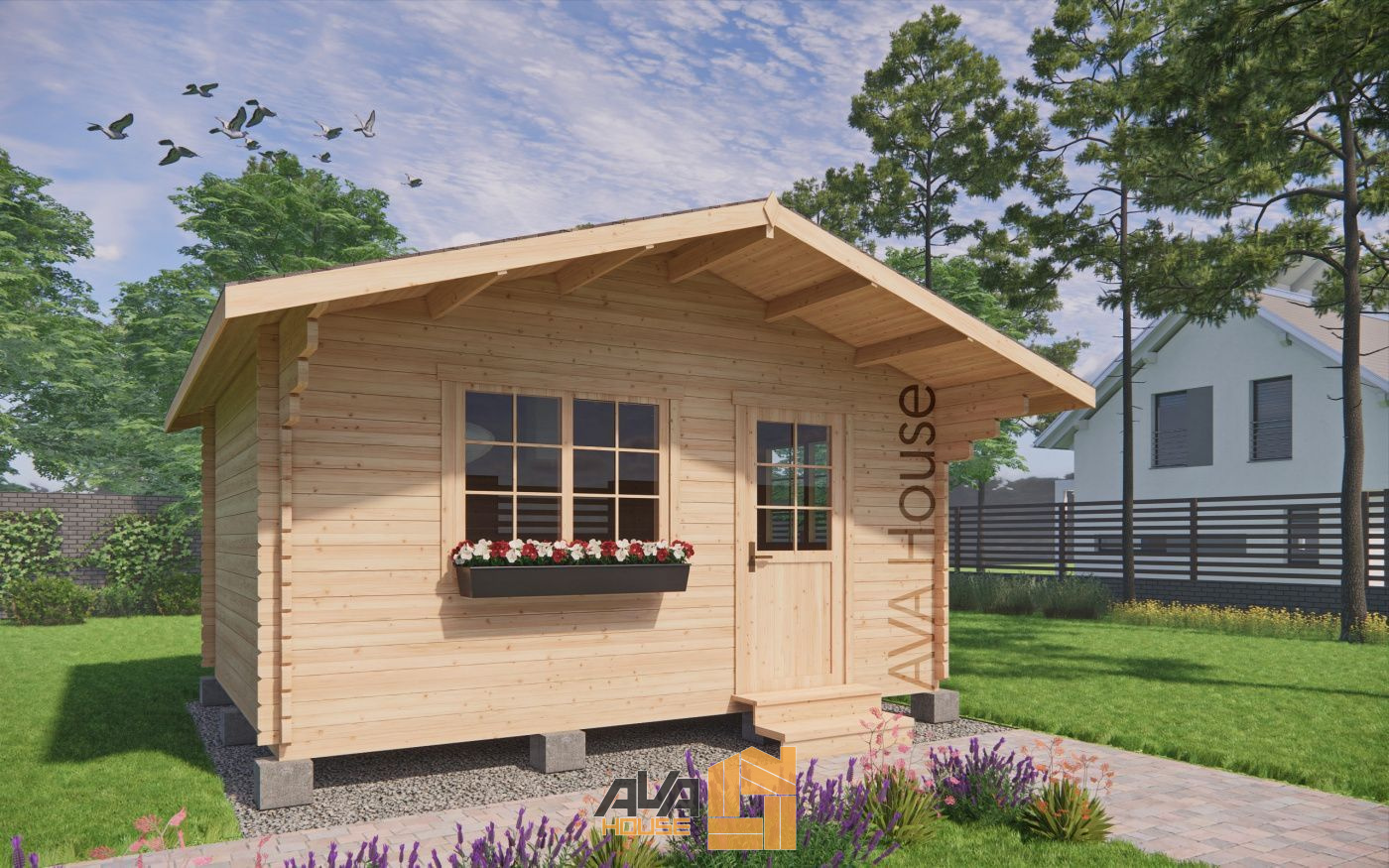 Domek letniskowy Thomas R 3,8 х 4,8