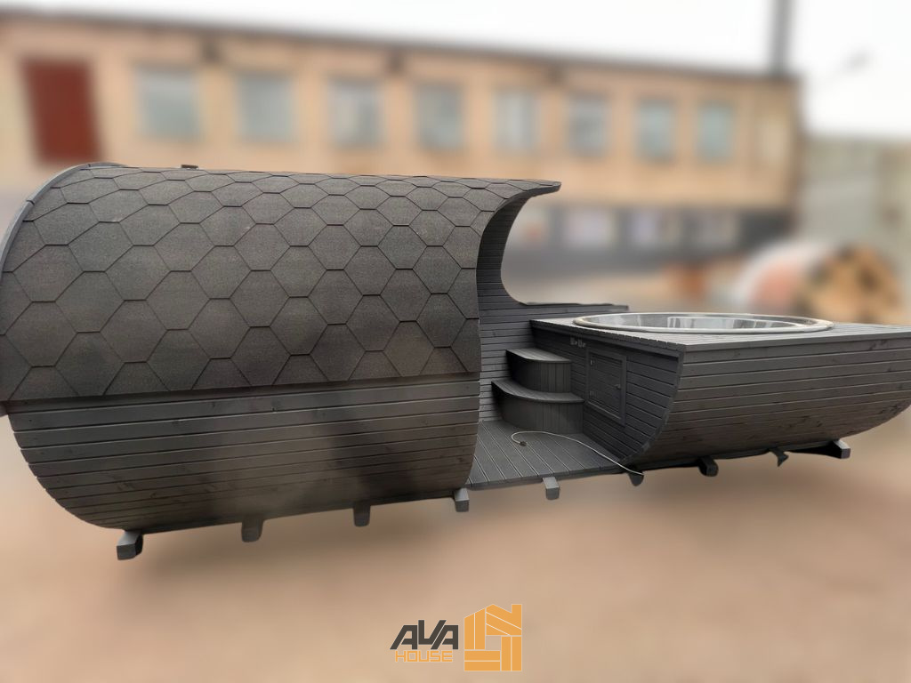 Zestaw Sauna z Balią Ogrodową