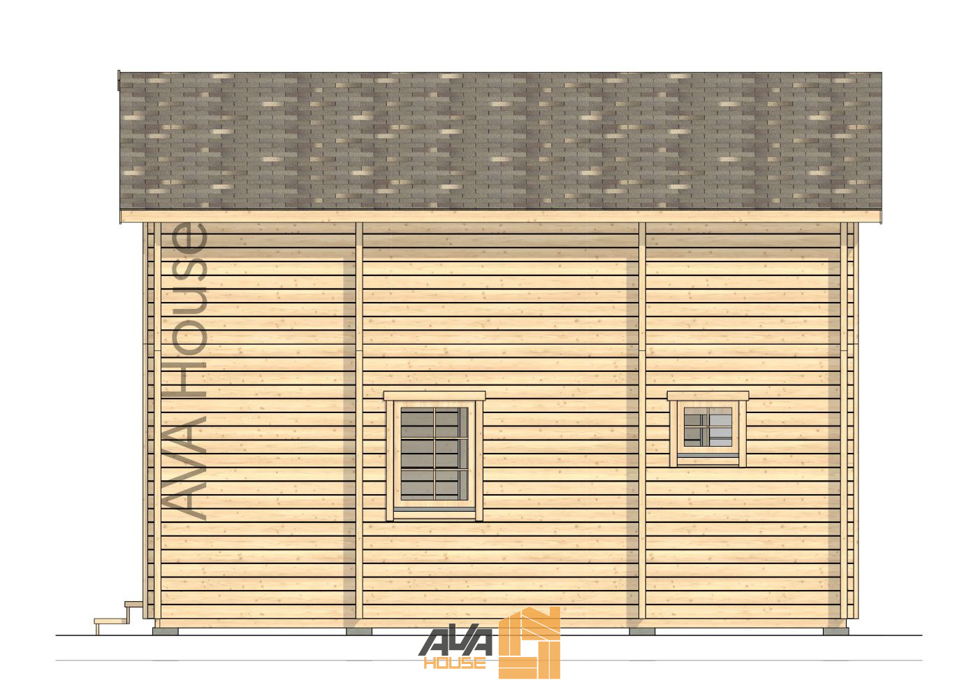 Domek letniskowy Robert II  5 x 7