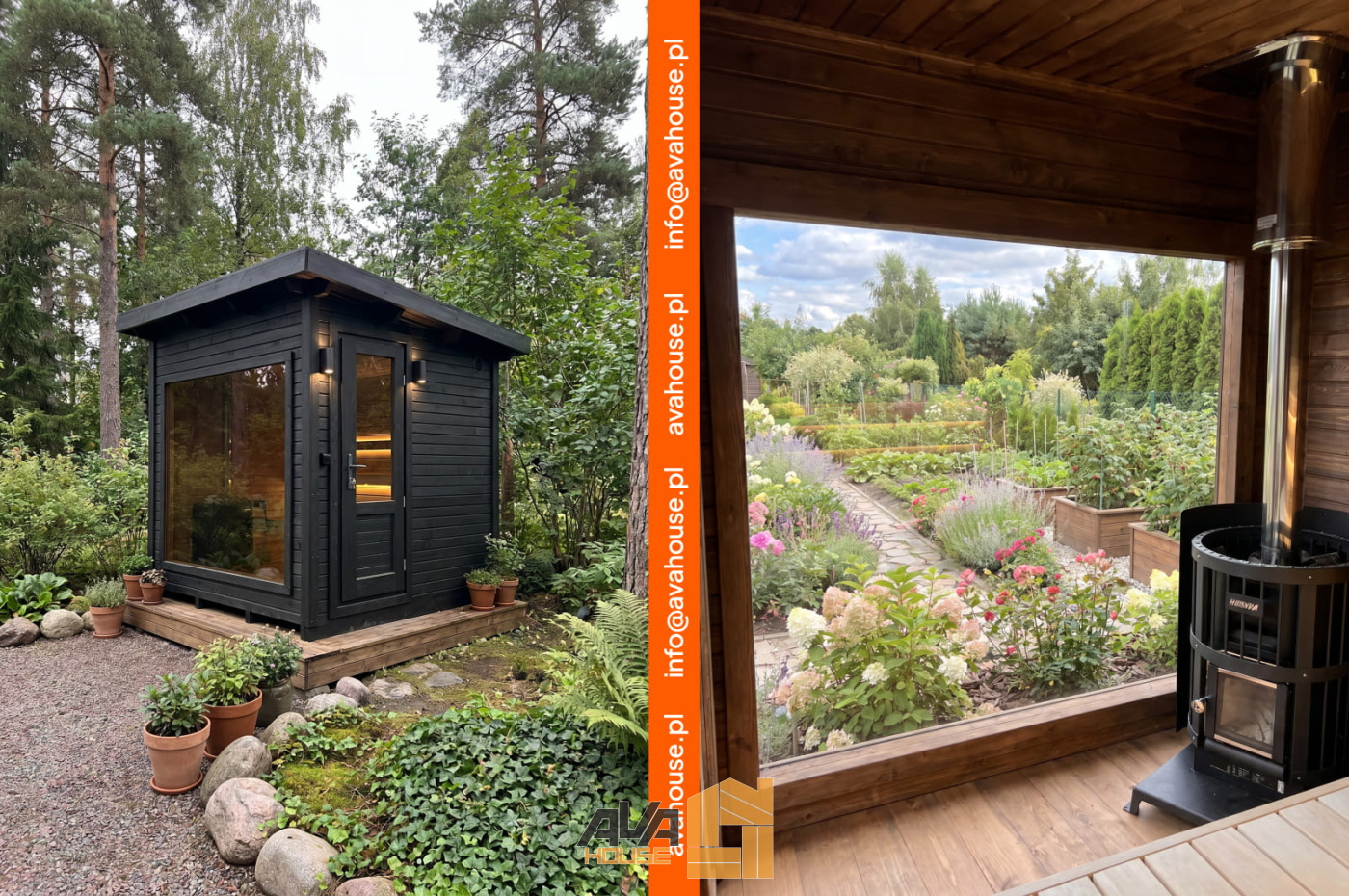 Sauna BOX 2x2m