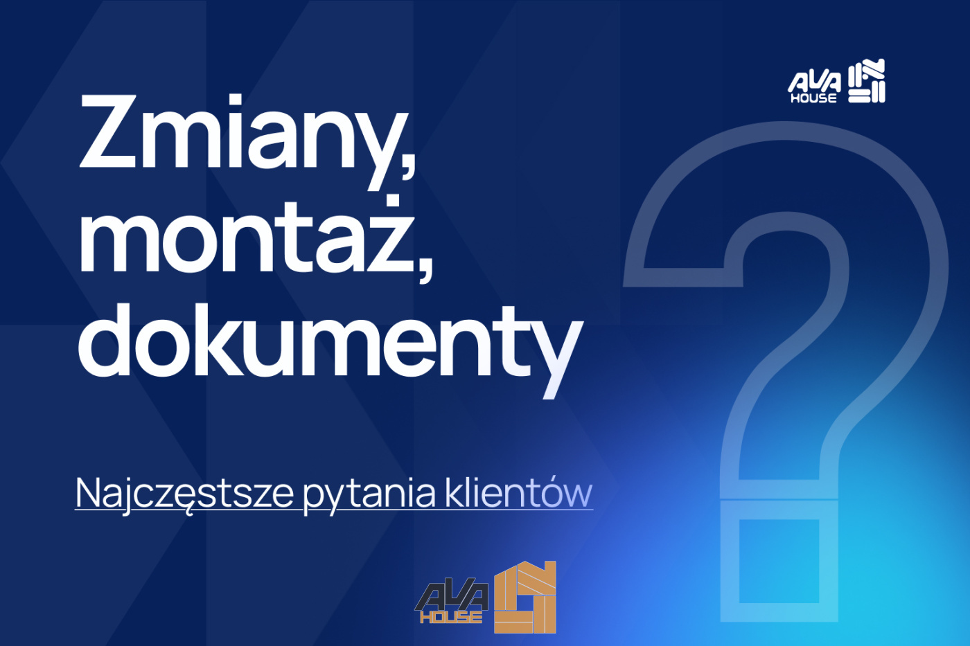 Zmiany, montaż, dokumenty