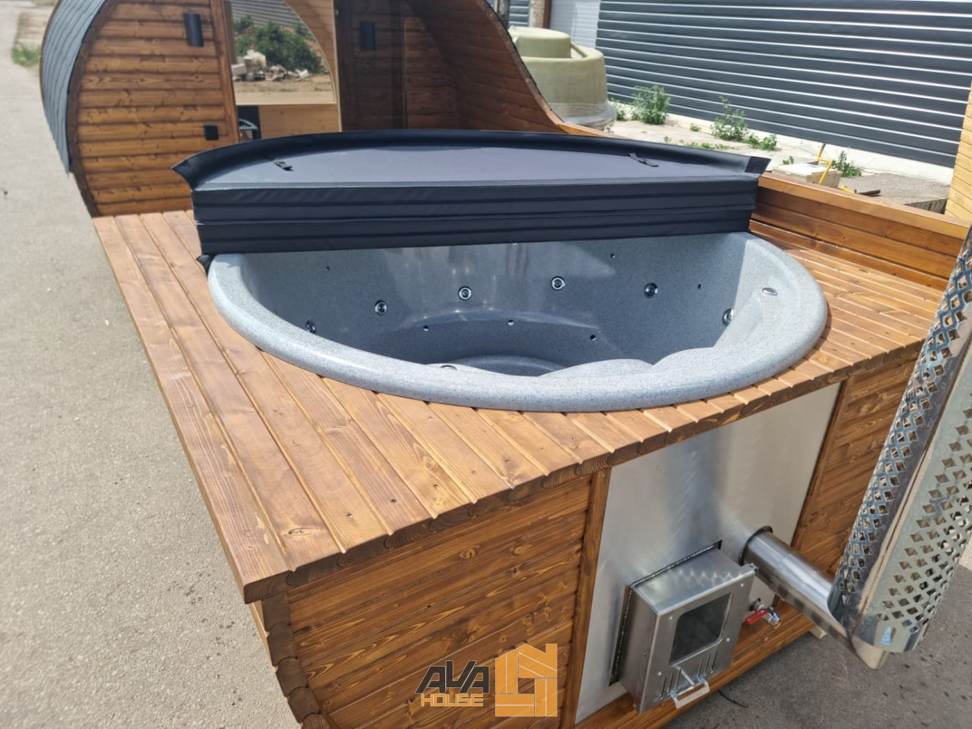 Zestaw Sauna z Balią Ogrodową