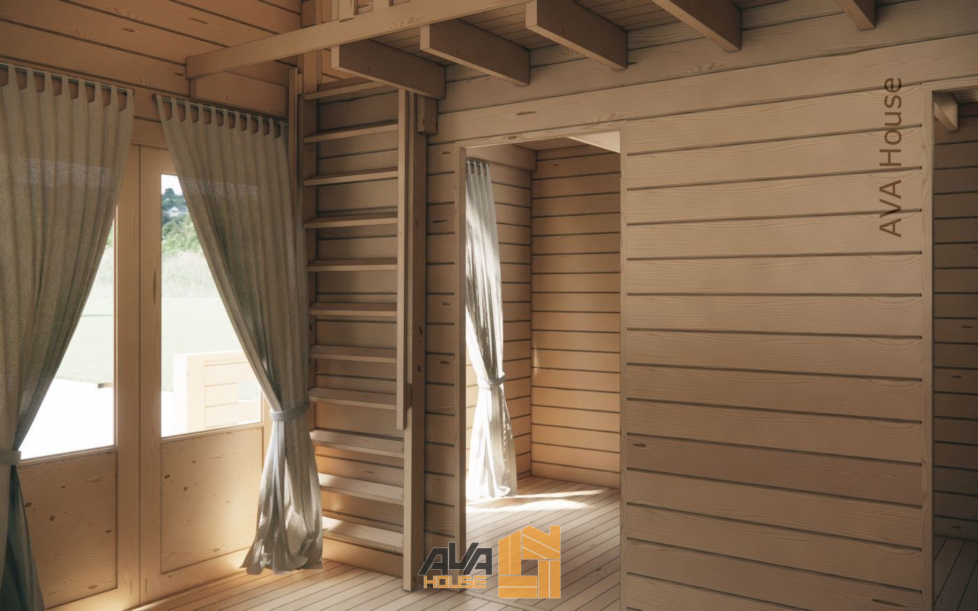 Domek letniskowy Hof z antresolą L 6 x 7,5