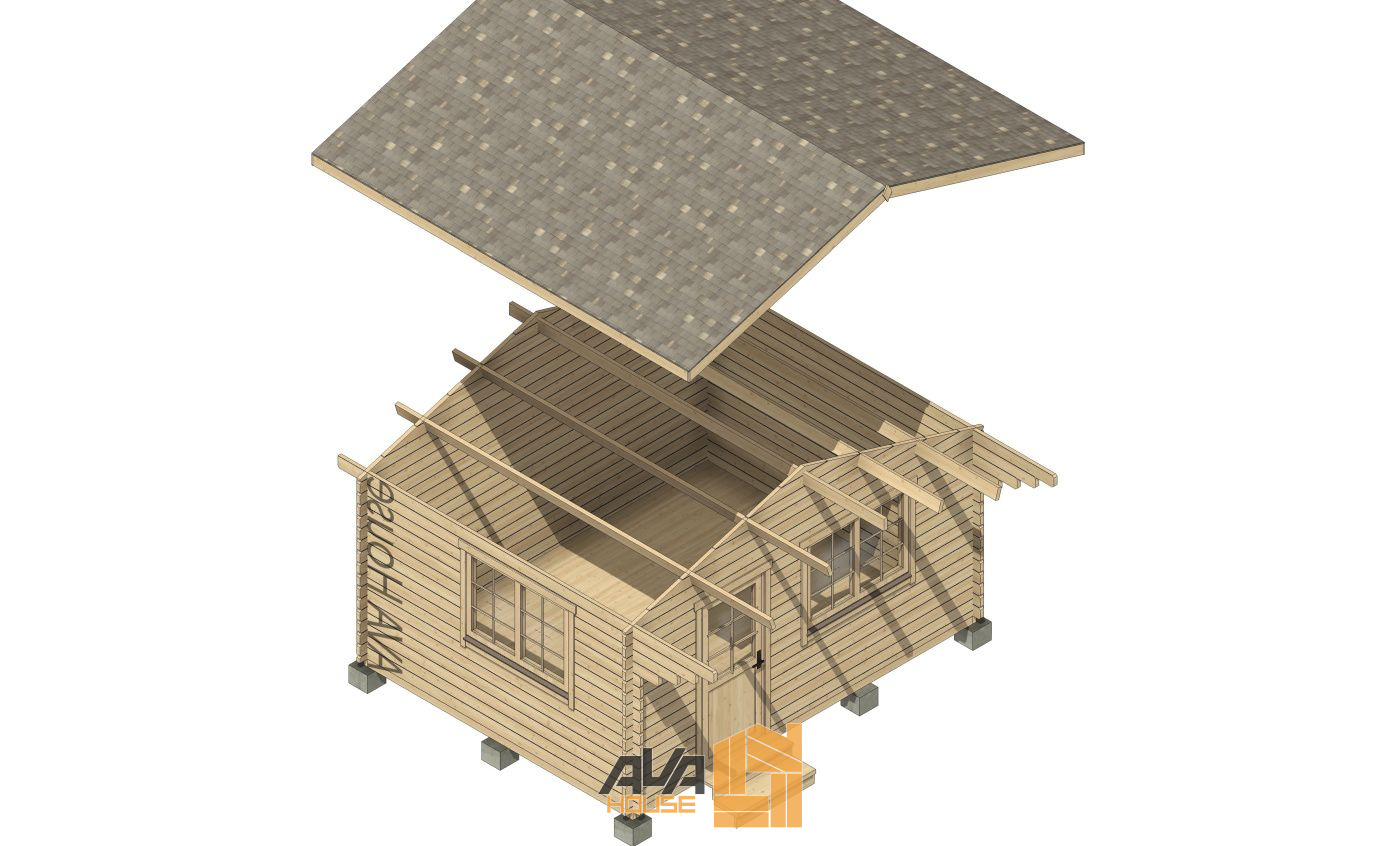 Domek letniskowy Thomas L 3,8 x 4,8