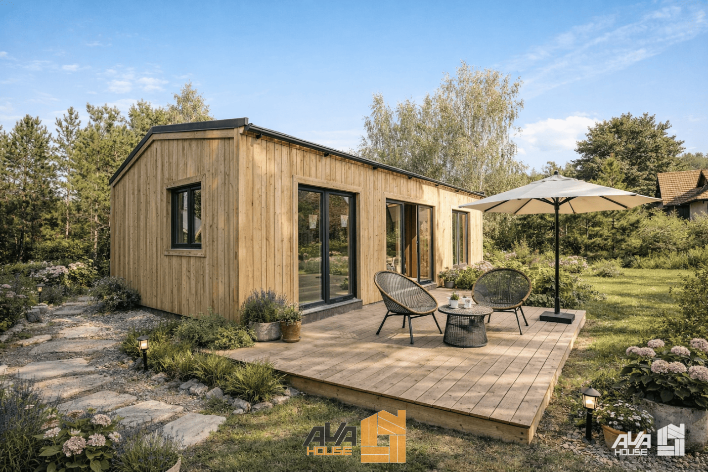 Domek całoroczny Selena 9,56 x 5,95