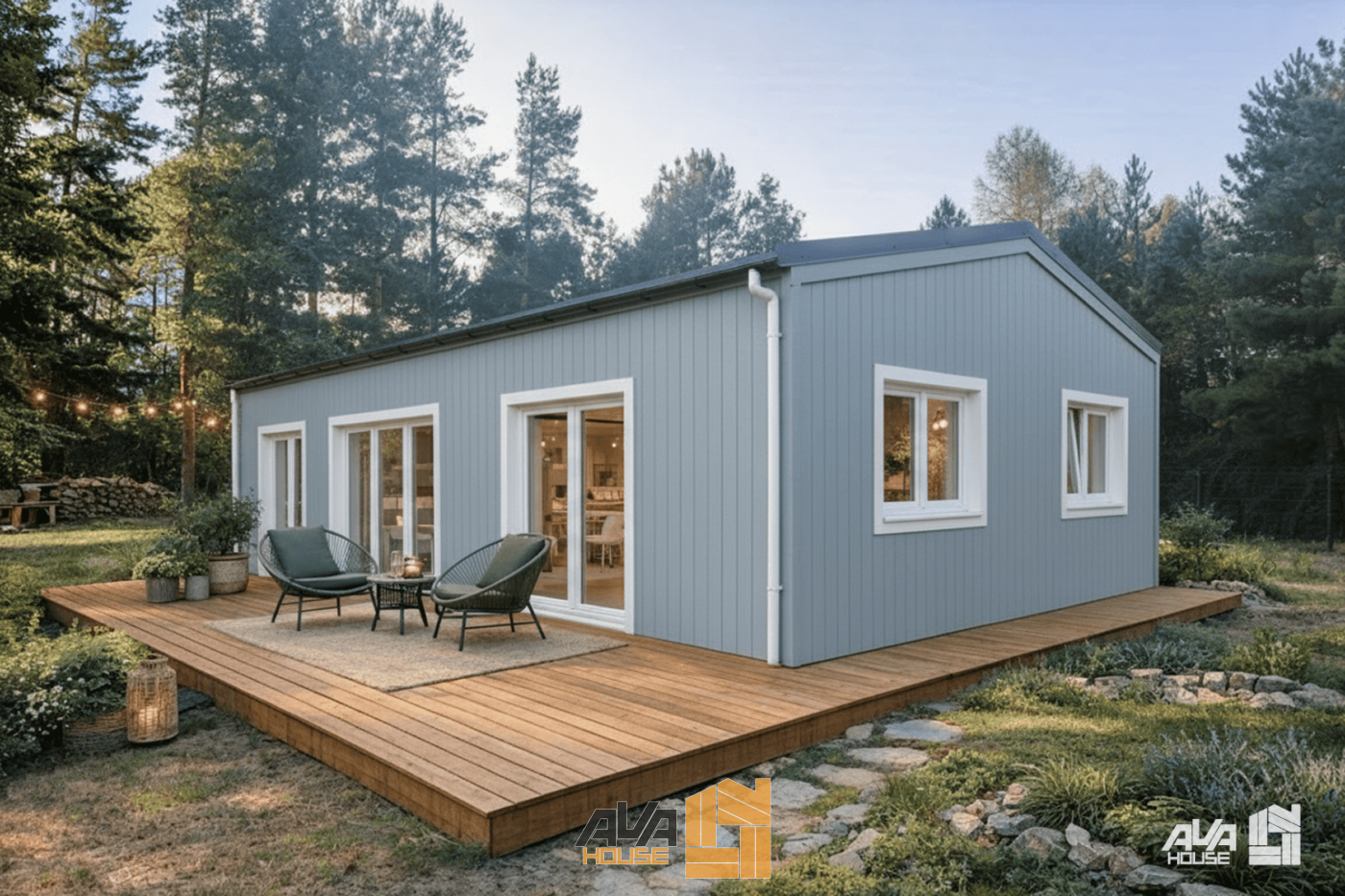 Domek całoroczny Selena 9,56 x 5,95