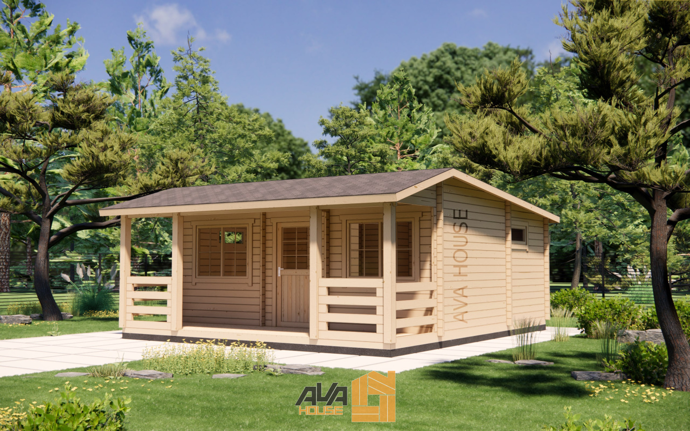 Domek Letniskowy Bergamo 6 x 6,7