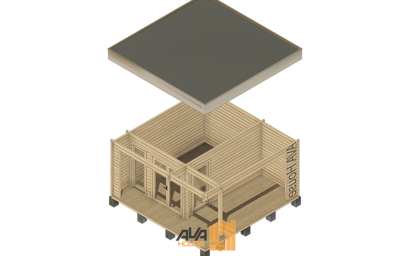 Domek letniskowy Jennifer L 5 x 5