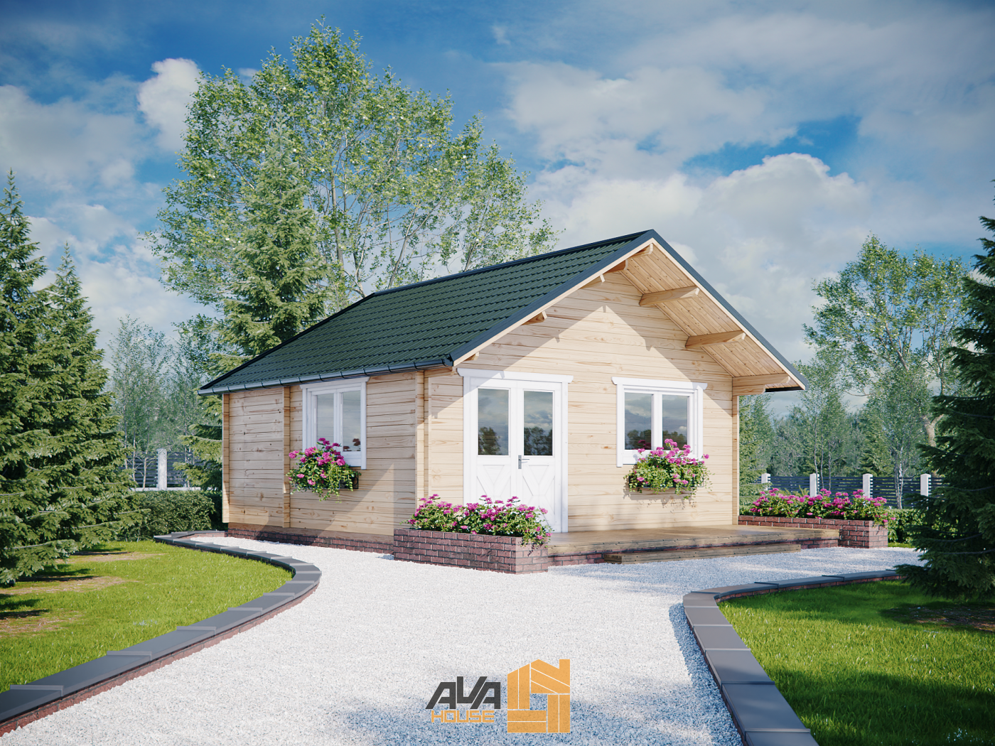 Domek Letniskowy Pieniny 6 x 6