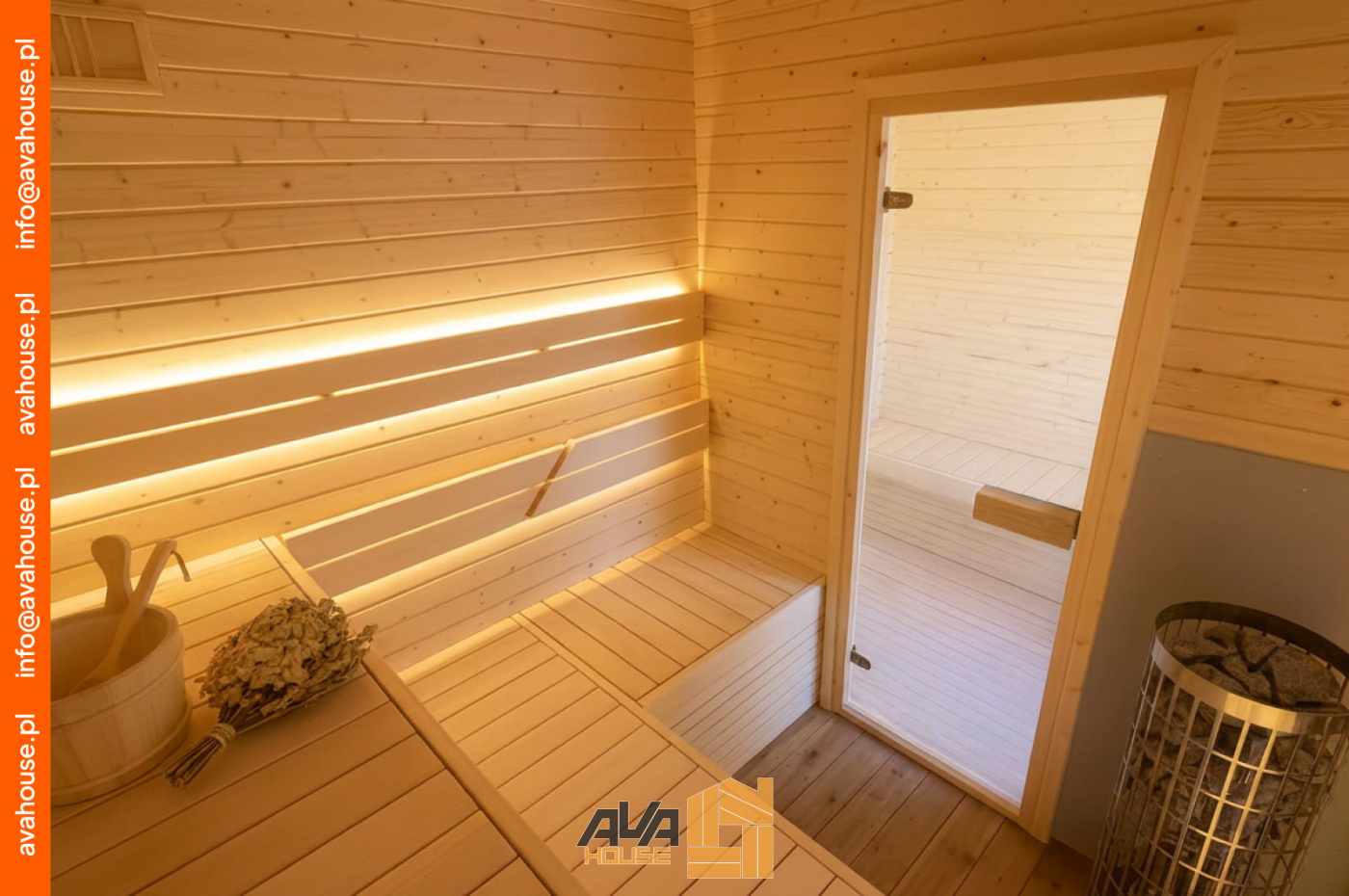 .Sauna Luksusową