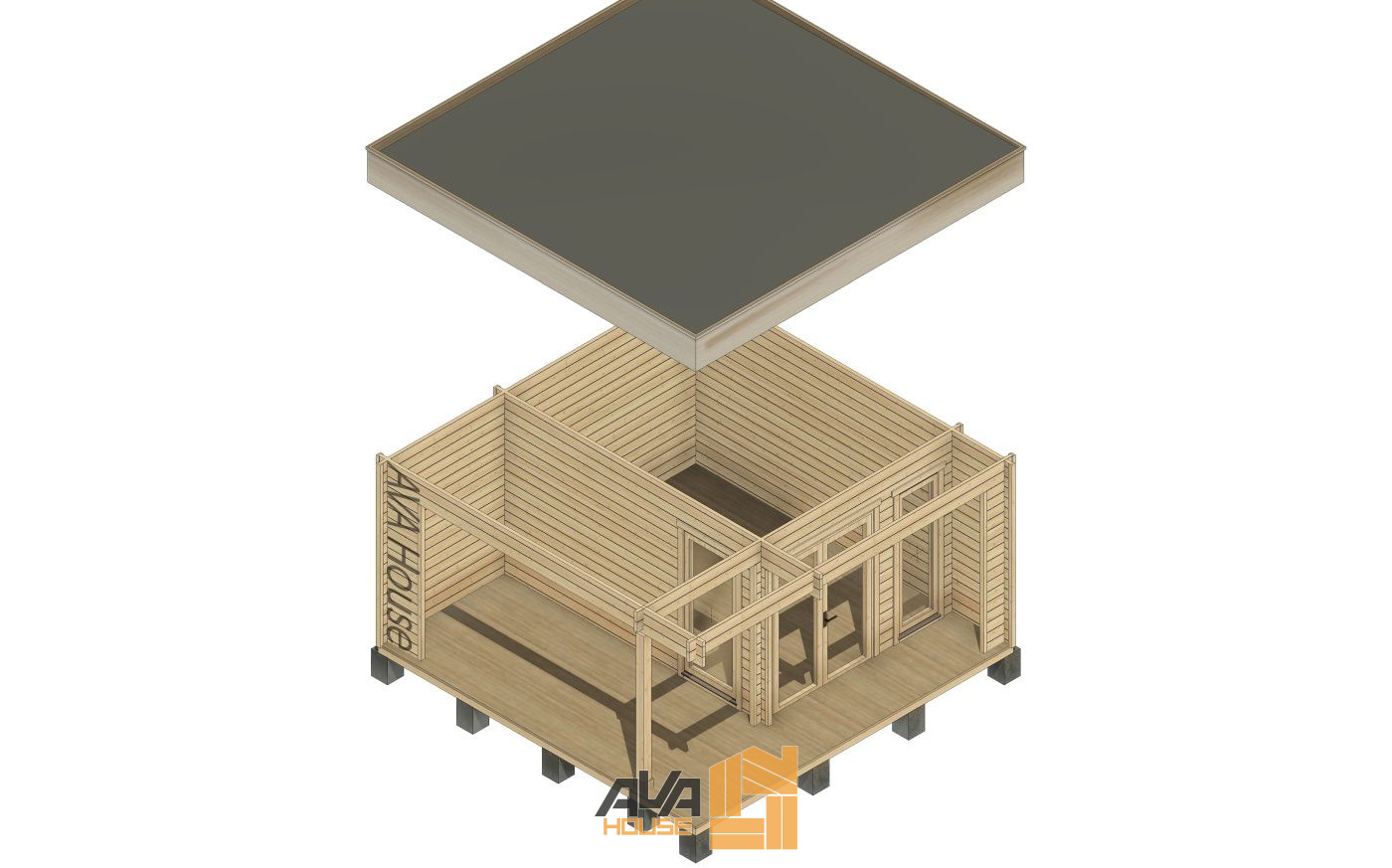 Domek letniskowy Jennifer R 5 x 5