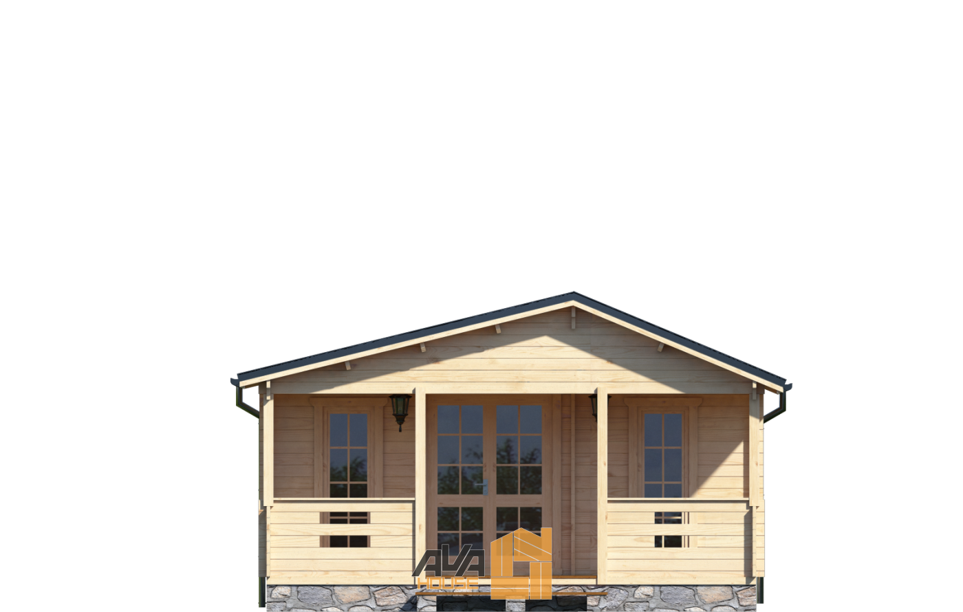 Domek letniskowy Napoli z tarasem 6 x 8