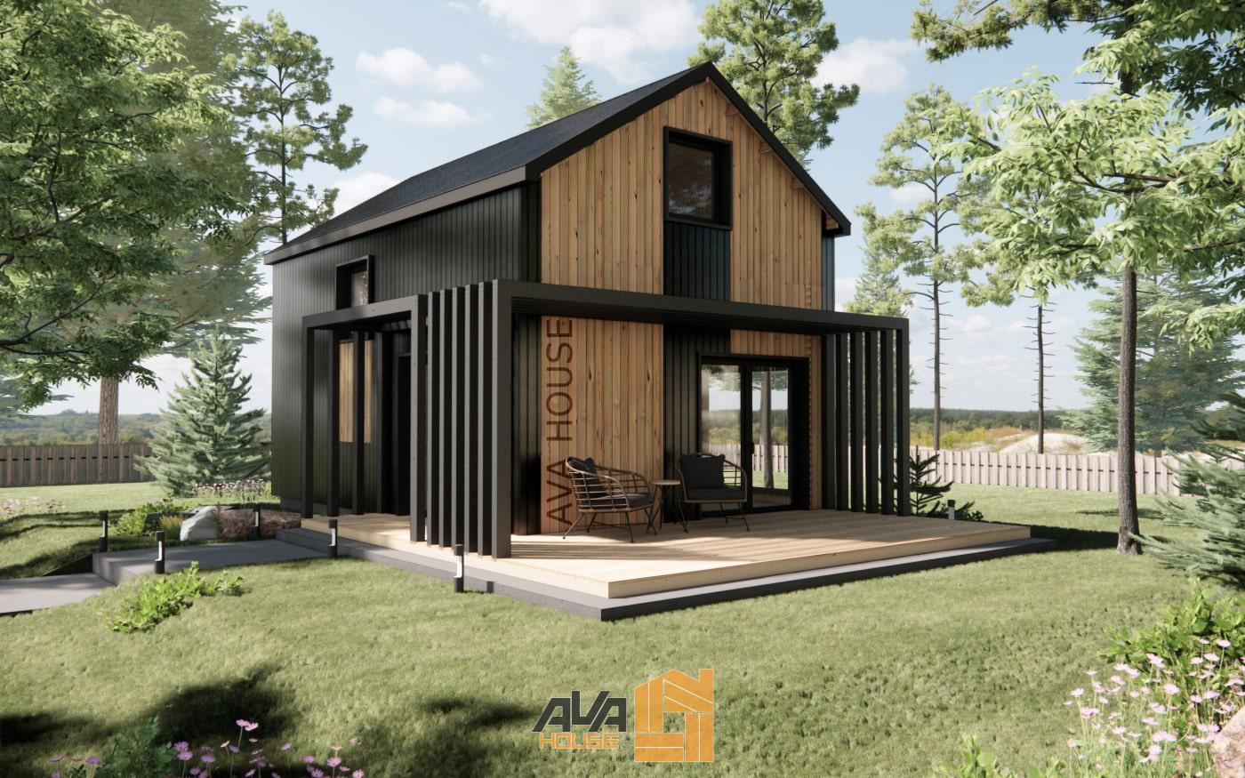 Domek całoroczny Montblanc 5 x 7