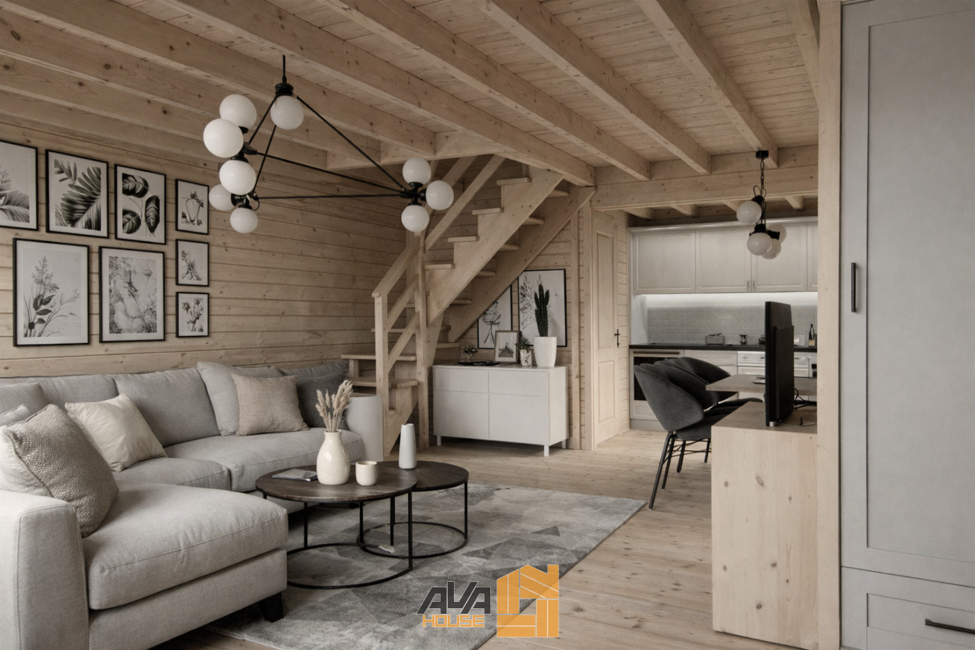 Domek Everest 5 x 7m 44mm