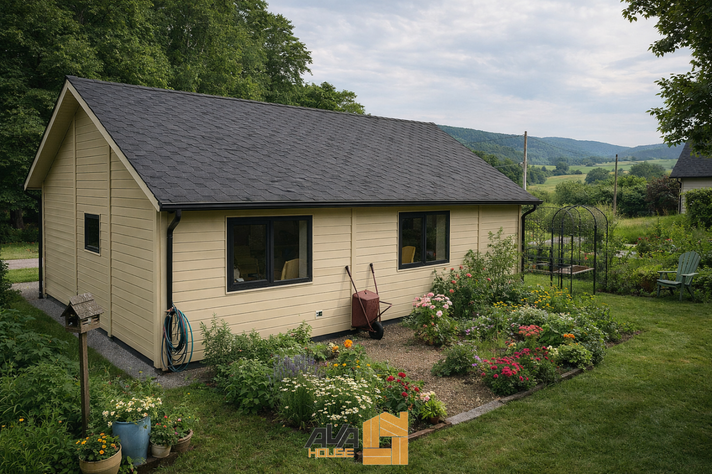 Domek Całoroczny Patrick 7x10 z 20st dachem