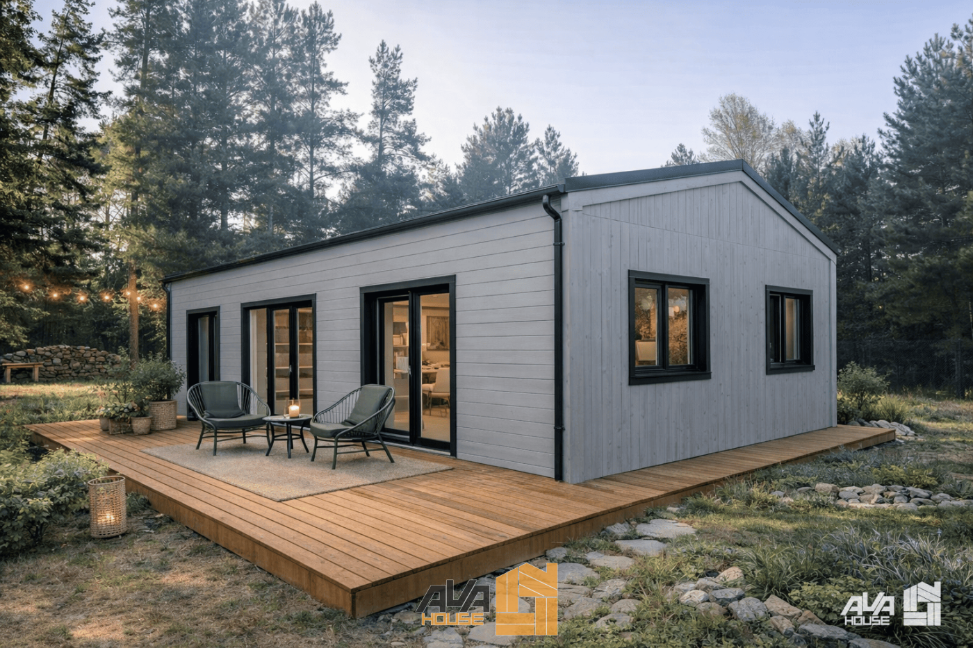 Domek całoroczny Selena 9,56 x 5,95