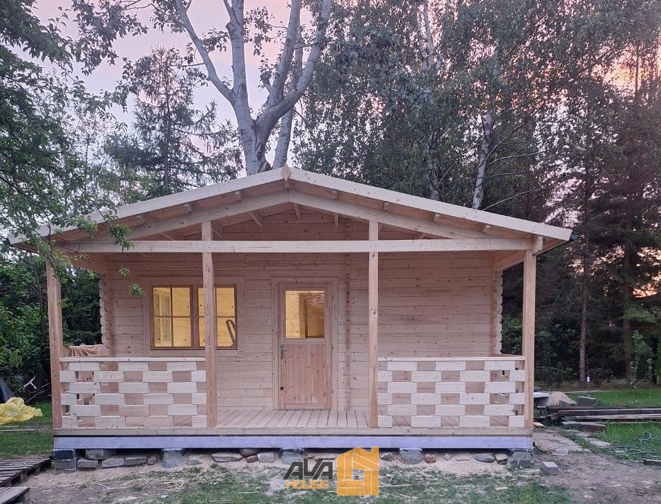 Domek Letniskowy Saule 5,95 x 6,65