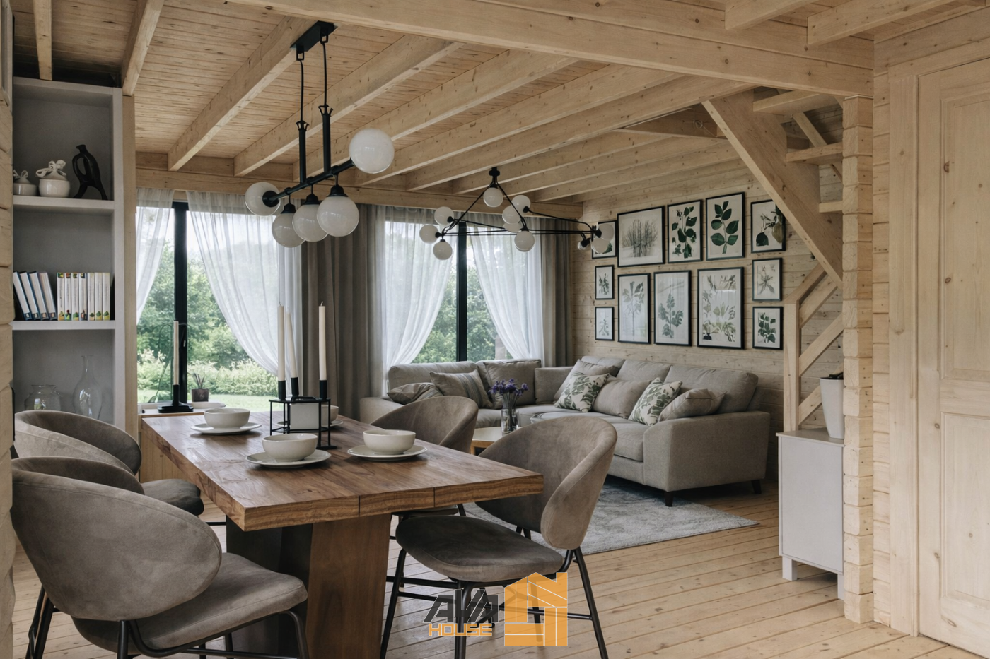 Domek Everest 5 x 7m 58mm