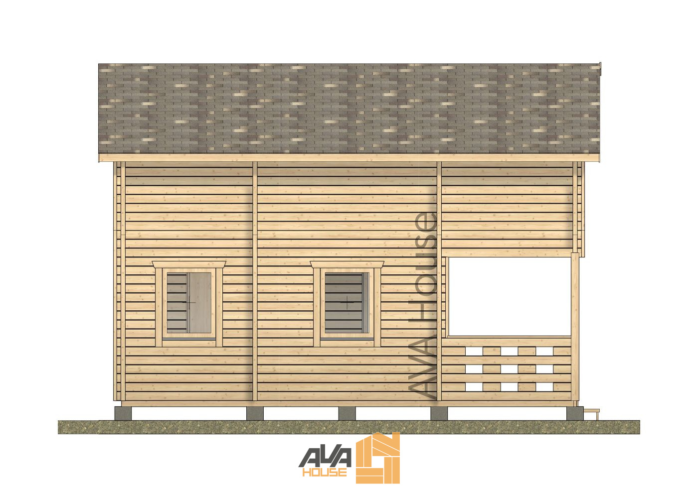 Domek letniskowy Ursus 5 х 7