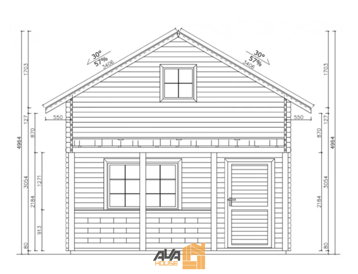 Domek letniskowy Ursus 5 х 7