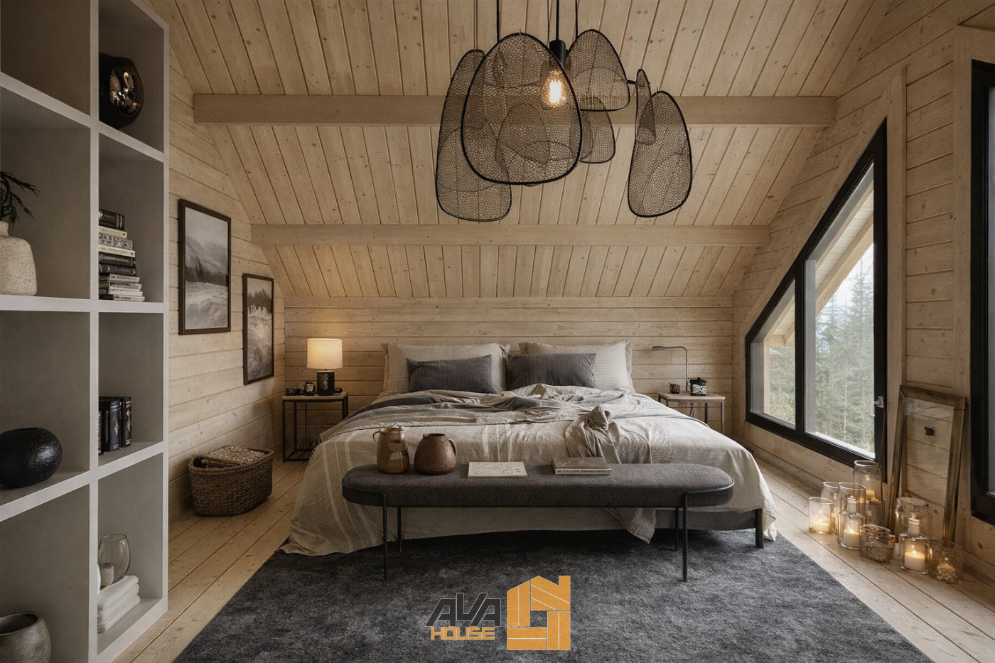 Domek Everest 5 x 7m 58mm