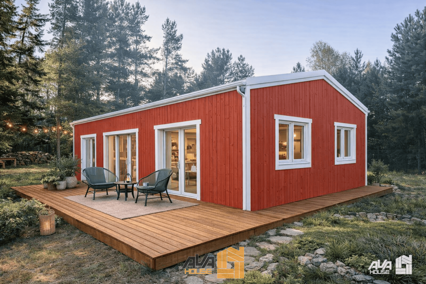 Domek całoroczny Selena 9,56 x 5,95